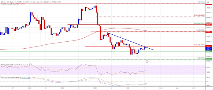 比特币价格有望再次上涨：BTC 能否再次攀升？