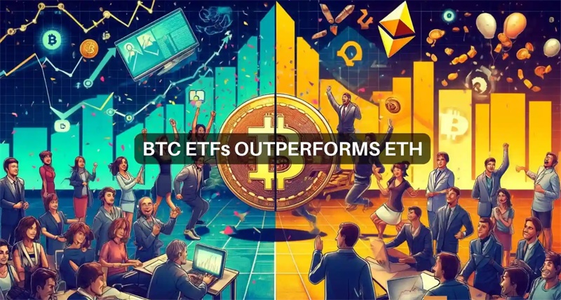 比特币 ETF 流入占主导地位，贝莱德领衔：“ETH 已无立足之地”