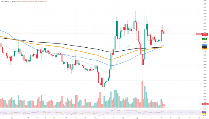 XRP 升至 1 美元，情况可能如下，以太坊价格 (ETH) 可能进一步下跌，狗狗币 (DOGE) 重新夺回战略价格水平