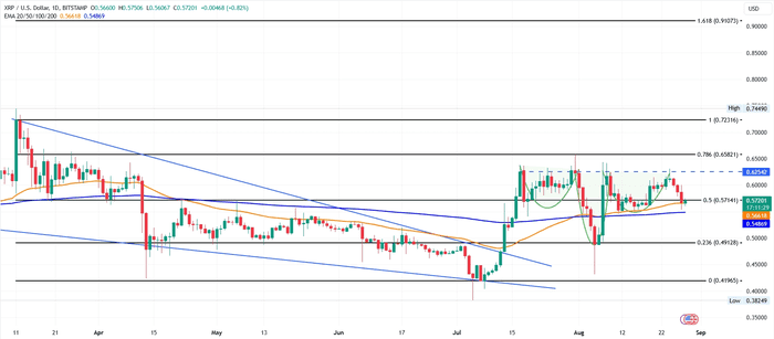 XRP 熊市周期警告本周跌至 0.49 美元：详情